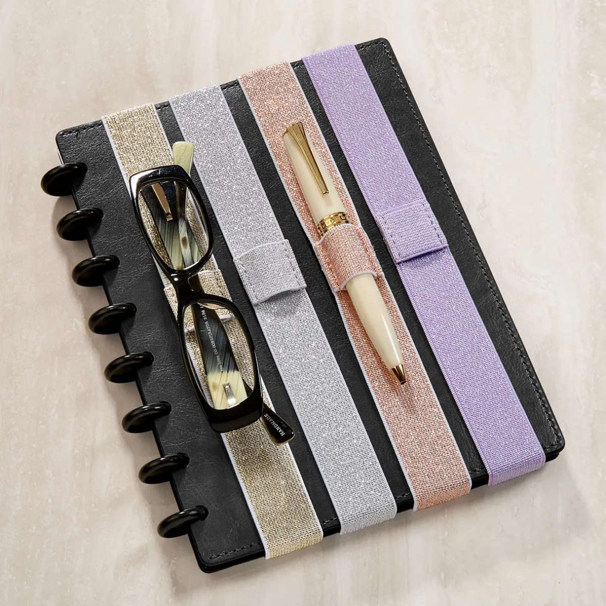 Levenger Accessories|Bookmarks*Shimmer Notebook Belt