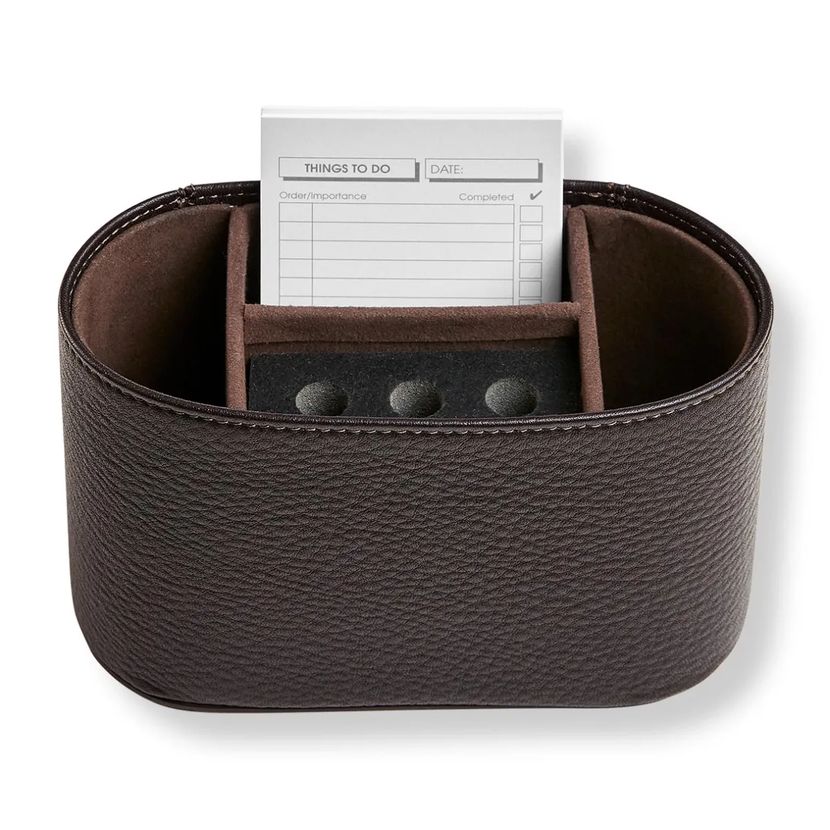 Levenger Pen Cases & Stands|Pen Cases & Stands*Sidekick Upright Leather Organizer