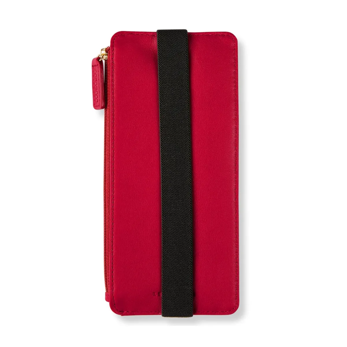 Levenger Accessories|Bookmarks*Smooth Leather Zip-Pocket Notebook Belt