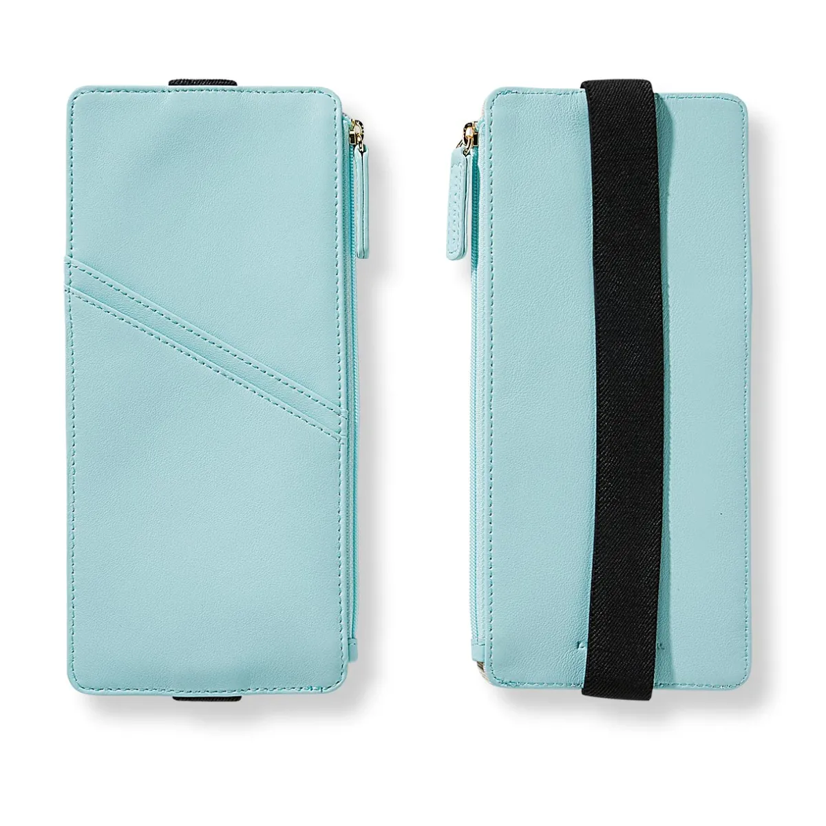 Levenger Accessories|Bookmarks*Smooth Leather Zip-Pocket Notebook Belt