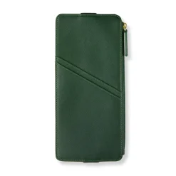 Levenger Accessories|Bookmarks*Smooth Leather Zip-Pocket Notebook Belt