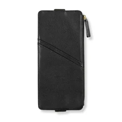 Levenger Accessories|Bookmarks*Smooth Leather Zip-Pocket Notebook Belt