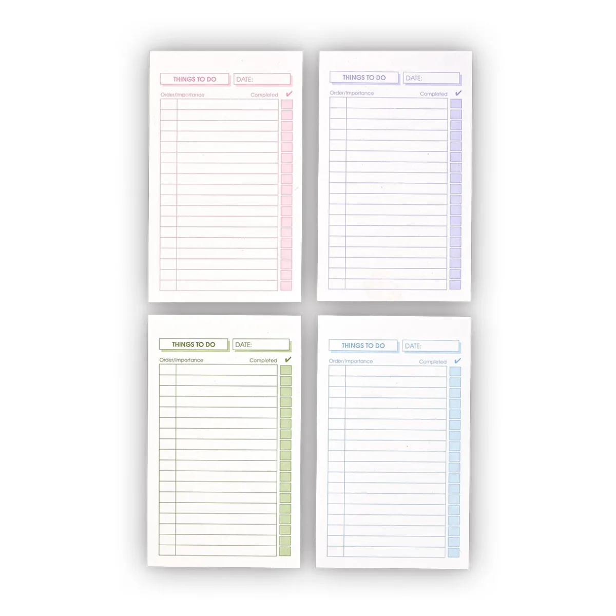 Levenger Desk Pad & Card Planners|Premium Index Cards*Soft Color 3 X 5 To-Do Cards (set of 100)