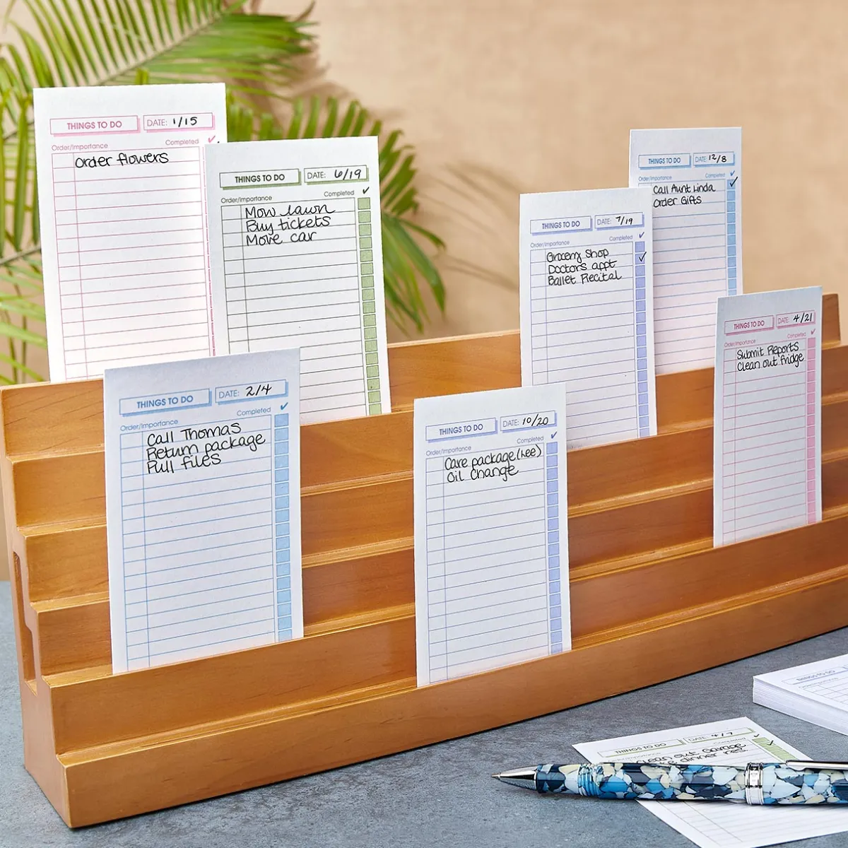 Levenger Desk Pad & Card Planners|Premium Index Cards*Soft Color 3 X 5 To-Do Cards (set of 100)