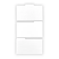 Levenger Premium Index Cards*SortSmart Tabbed 3 x 5 Index Cards (set of 90)