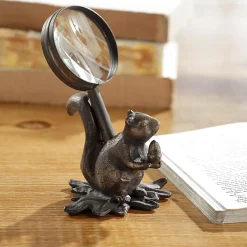 Levenger Booklights & Magnifiers|Decor*Squirrel Magnifier Glass