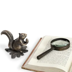 Levenger Booklights & Magnifiers|Decor*Squirrel Magnifier Glass