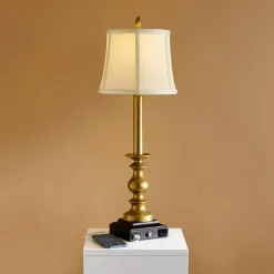 Levenger Lamps & Lighting|Lighting*Stiffel Savoy Charging Table Lamp