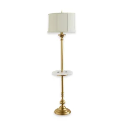 Levenger Lamps & Lighting|Lighting*Stiffel Sidecar Charging Floor Lamp