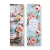 Levenger Bookmarks*Tea and Roses Bookmark Cards (set of 50)