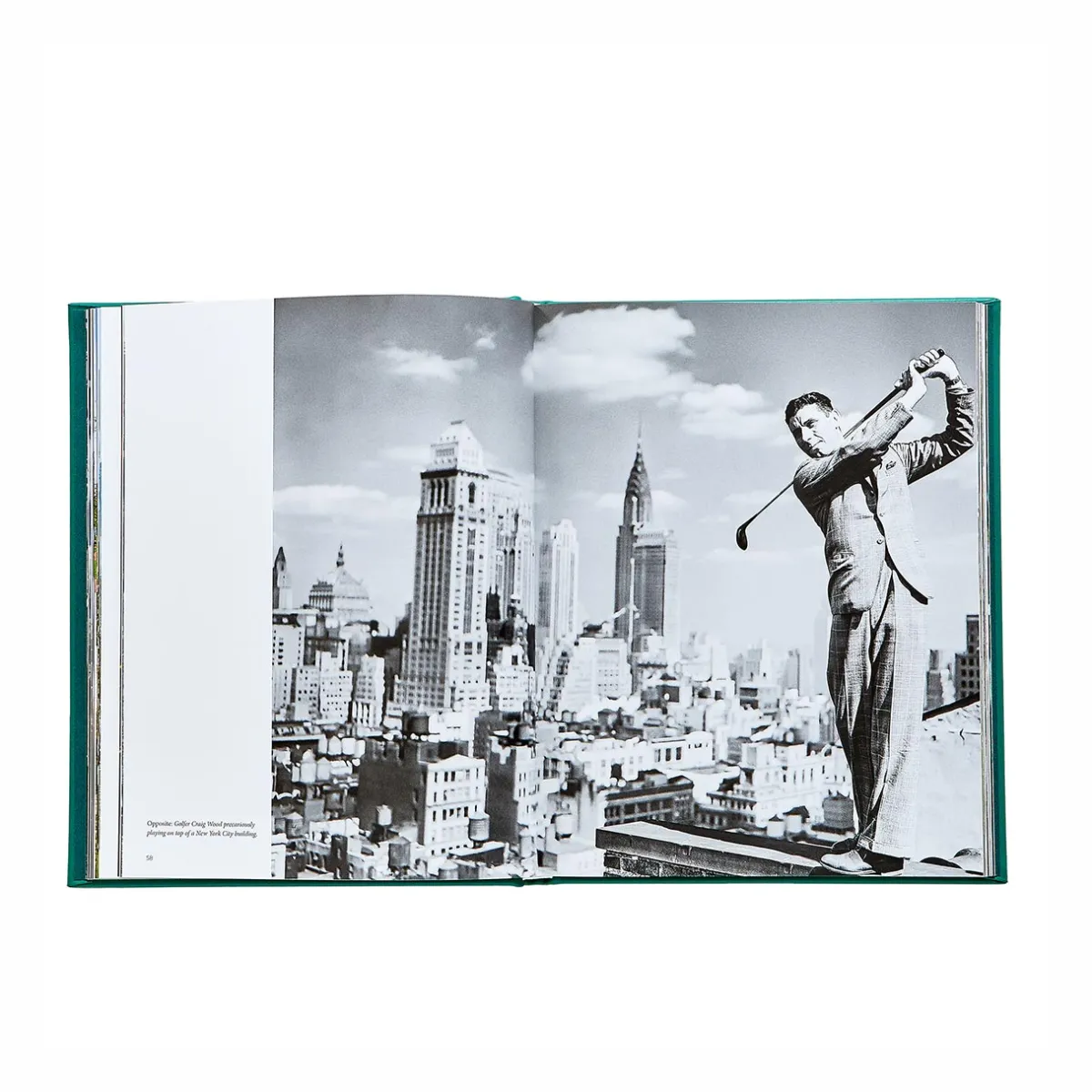 Levenger Books*The Stylish Life: Golf Leather Bound Edition