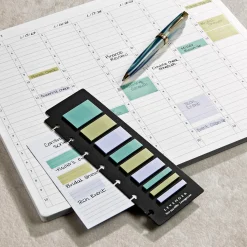 Levenger Freeleaf & Notepads|Desk Pad & Card Planners*Time Tracker Desk Pad