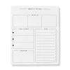 Levenger Freeleaf & Notepads|Desk Pad & Card Planners*Today's the Day Desk Pad