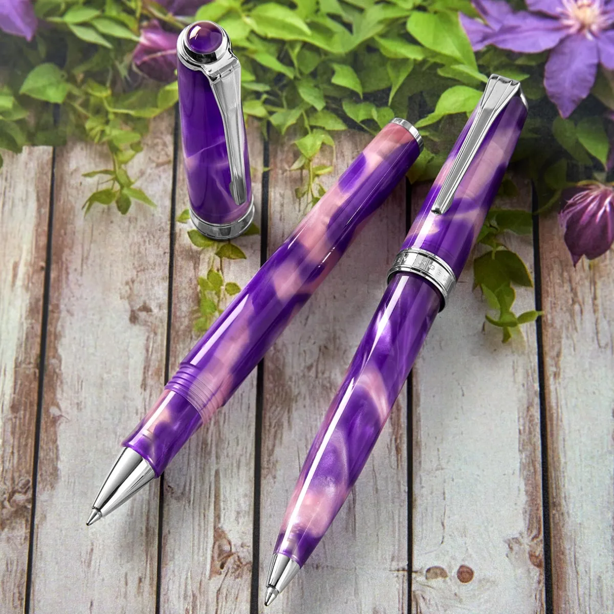Levenger Levenger Pens|True Writers*True Writer Classic Amethyst Pen