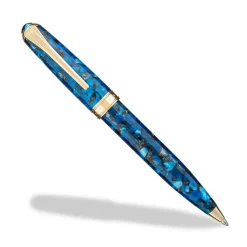 Levenger Levenger Pens|True Writers*True Writer Classic Azure Gold Pen