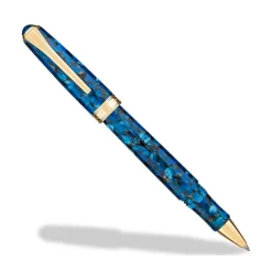 Levenger Levenger Pens|True Writers*True Writer Classic Azure Gold Pen