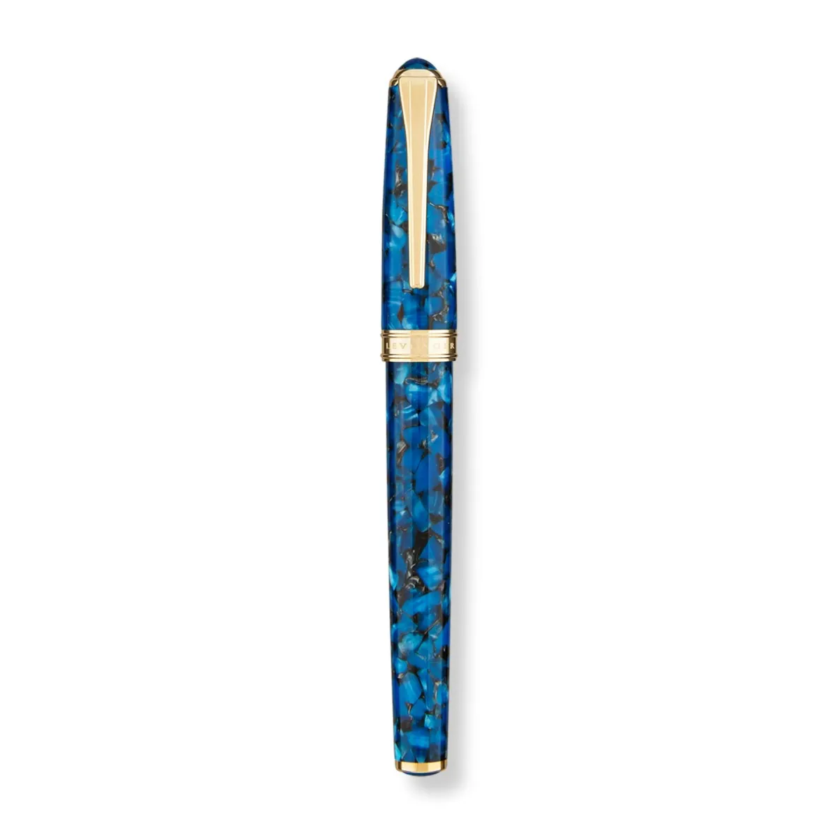 Levenger Levenger Pens|True Writers*True Writer Classic Azure Gold Pen
