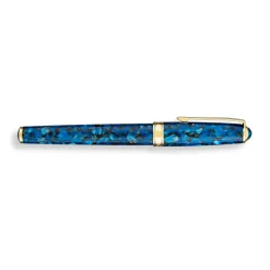 Levenger Levenger Pens|True Writers*True Writer Classic Azure Gold Pen