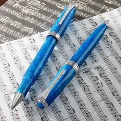 Levenger Levenger Pens|True Writers*True Writer Classic Blue Danube Pen