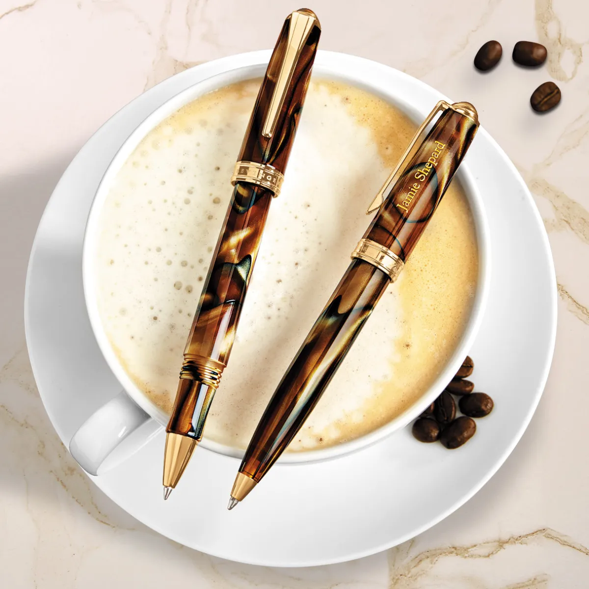 Levenger Levenger Pens|True Writers*True Writer Classic Cafe Mocha Pen