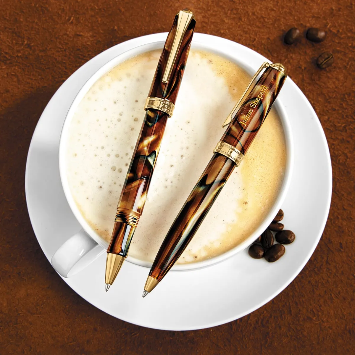 Levenger Levenger Pens|True Writers*True Writer Classic Cafe Mocha Pen