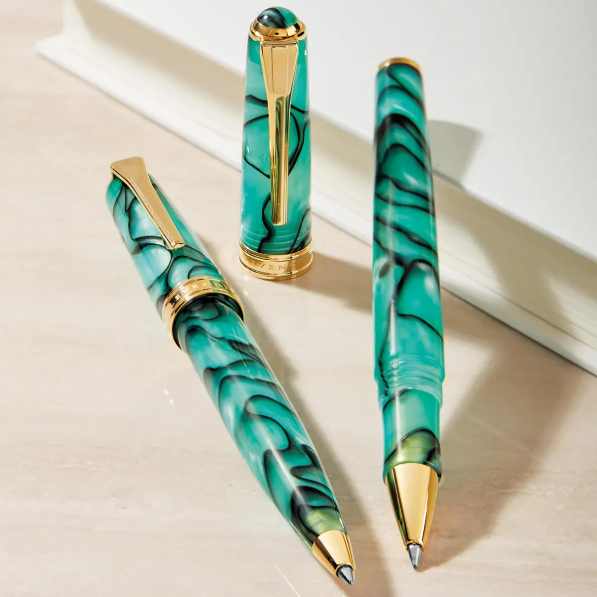 Levenger Levenger Pens|True Writers*True Writer Classic Jade Pen