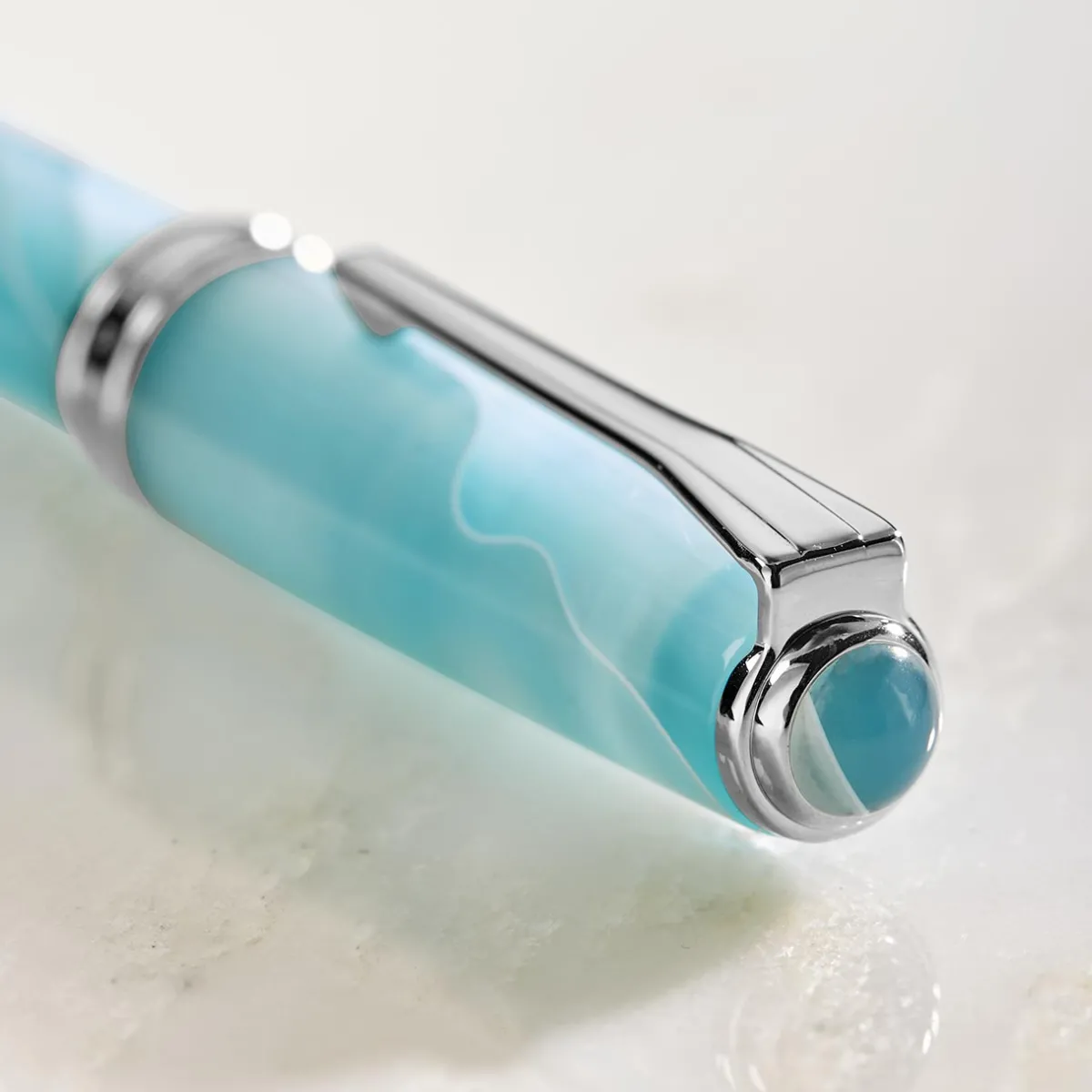 Levenger Levenger Pens|True Writers*True Writer Classic Larimar Blue Pen