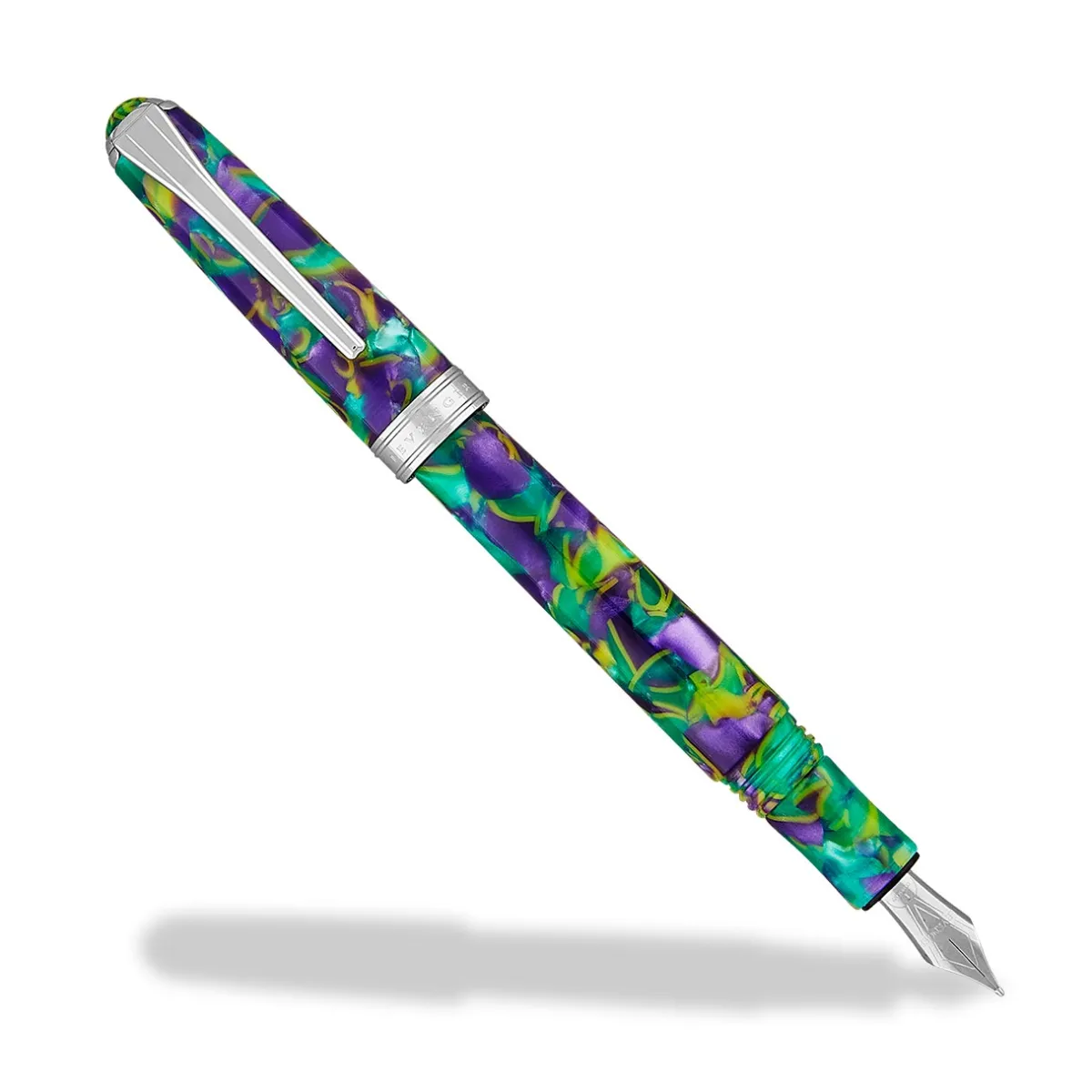 Levenger Levenger Pens|True Writers*True Writer Classic Mardi Gras Fountain Pen