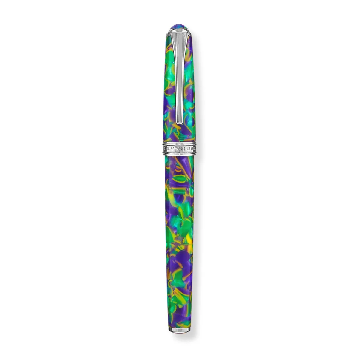 Levenger Levenger Pens|True Writers*True Writer Classic Mardi Gras Fountain Pen