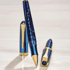 Levenger Levenger Pens|True Writers*True Writer Classic Midnight Strata Pen