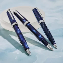 Levenger Levenger Pens|True Writers*True Writer Classic Midnight Spark Fountain Pen