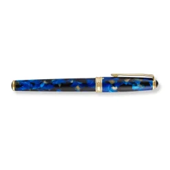 Levenger Levenger Pens|True Writers*True Writer Classic Sapphire Mosaic Fountain Pen