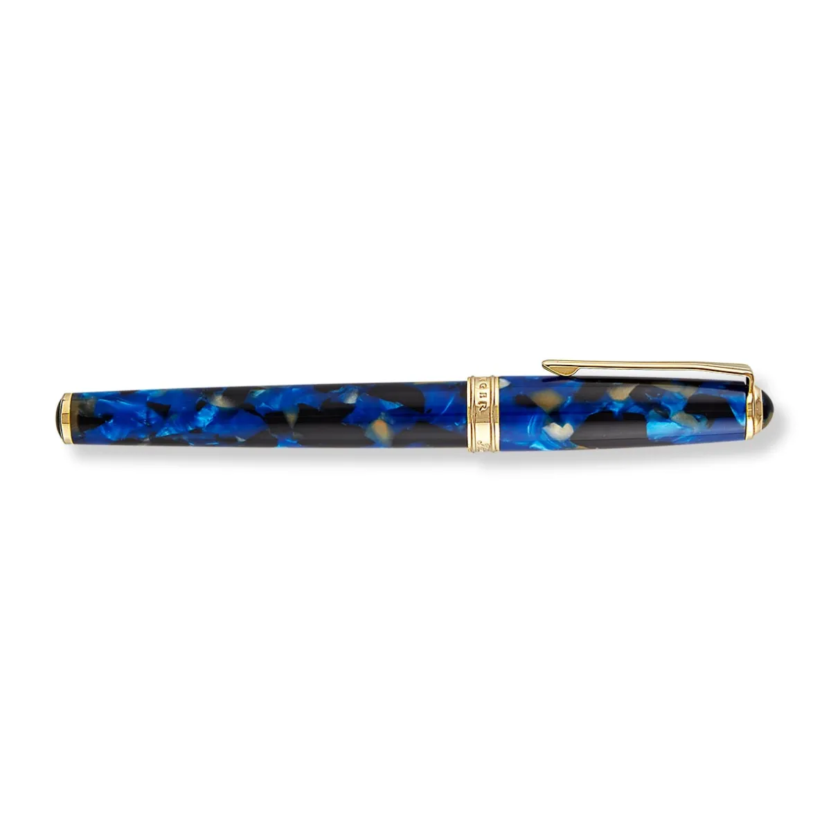 Levenger Levenger Pens|True Writers*True Writer Classic Sapphire Mosaic Fountain Pen