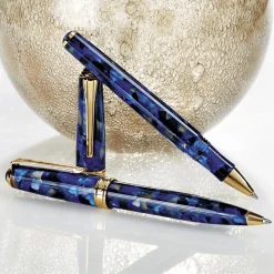 Levenger Levenger Pens|True Writers*True Writer Classic Sapphire Mosaic Pen