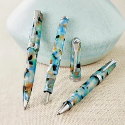 Levenger Levenger Pens|True Writers*True Writer Classic Sea Glass Fountain Pen