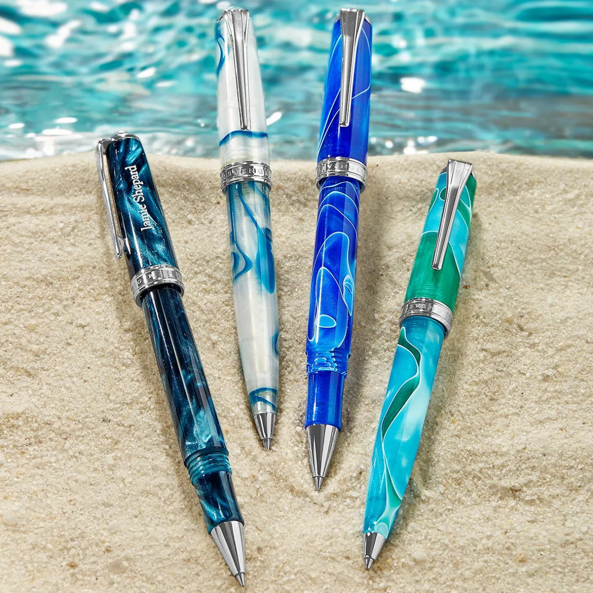 Levenger Levenger Pens|True Writers*True Writer Classic Seafarer Caribbean Pen