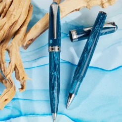 Levenger Levenger Pens|True Writers*True Writer Classic Tidal Blue Pen