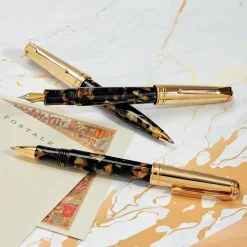 Levenger Levenger Pens|True Writers*True Writer Classic Tortoise D'Oro Pen