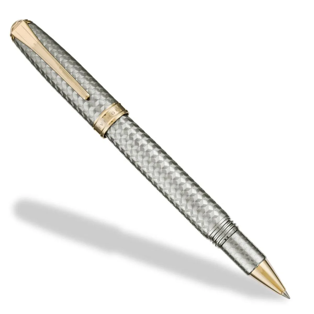 Levenger Levenger Pens|True Writers*True Writer Two-Tone Herringbone Anniversary Pen