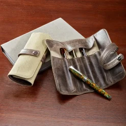 Levenger Pen Cases & Stands|Pen Cases & Stands*Under Wraps Pen Roll