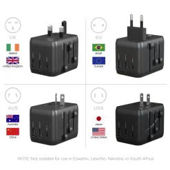 Levenger Travel Bags & Accessories*Universal Traveler Adapter with USB C