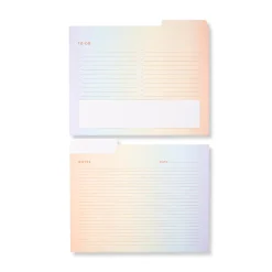 Levenger Filing & Folders|Filing & Folders*Vibrant Color Gradient Project File Folders (set of 6)