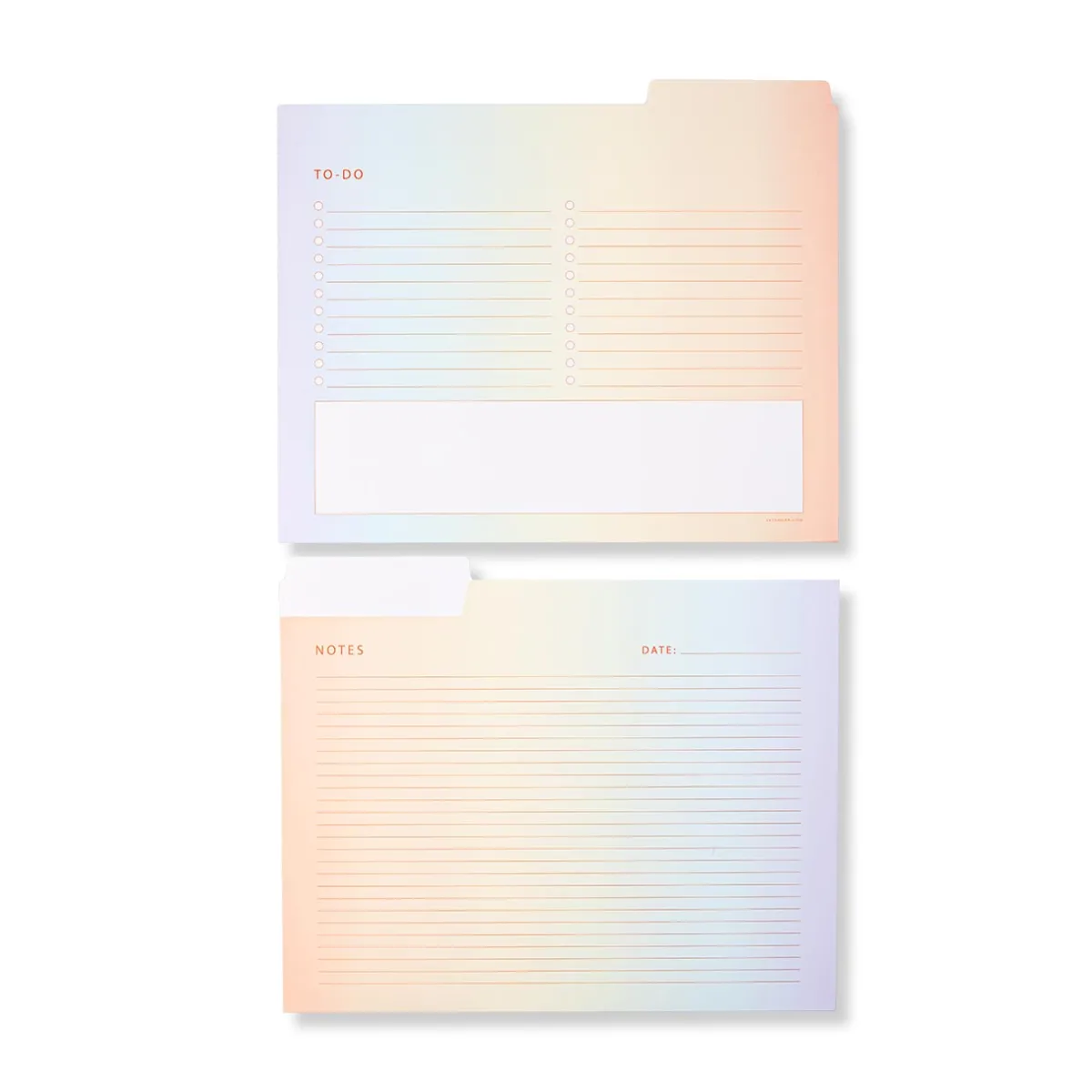 Levenger Filing & Folders|Filing & Folders*Vibrant Color Gradient Project File Folders (set of 6)