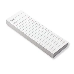 Levenger Bookmarks*Vintage Library Bookmark Cards (set of 50)