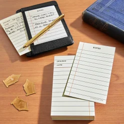 Levenger Premium Index Cards*Vintage Library Wallet Cards (set of 50)