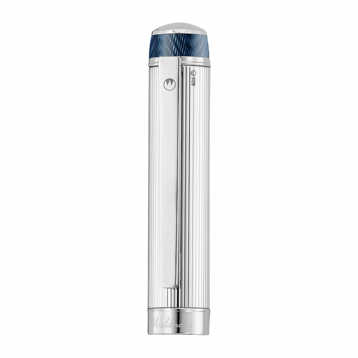 Levenger Ballpoint Pens|Rollerball Pens*Waldmann Blue Grandeur Pen