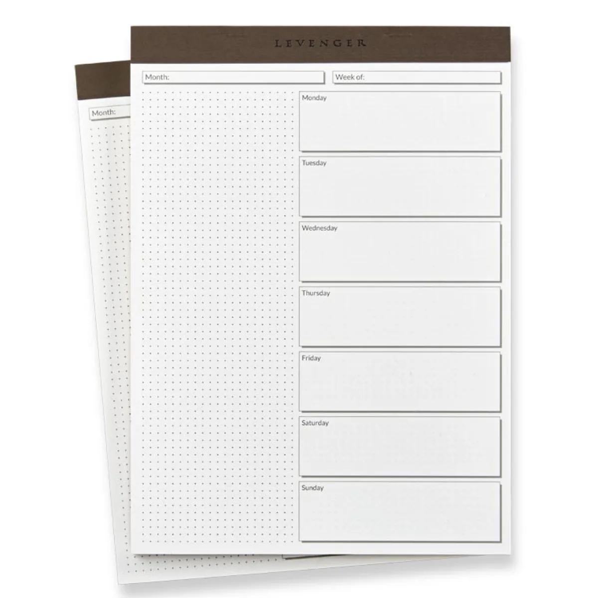 Levenger Freeleaf & Notepads|Planners & Agendas*Weekly Scheduler Freeleaf Pad (Set of 2)