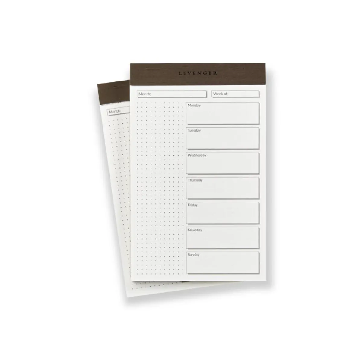 Levenger Freeleaf & Notepads|Planners & Agendas*Weekly Scheduler Freeleaf Pad (Set of 2)