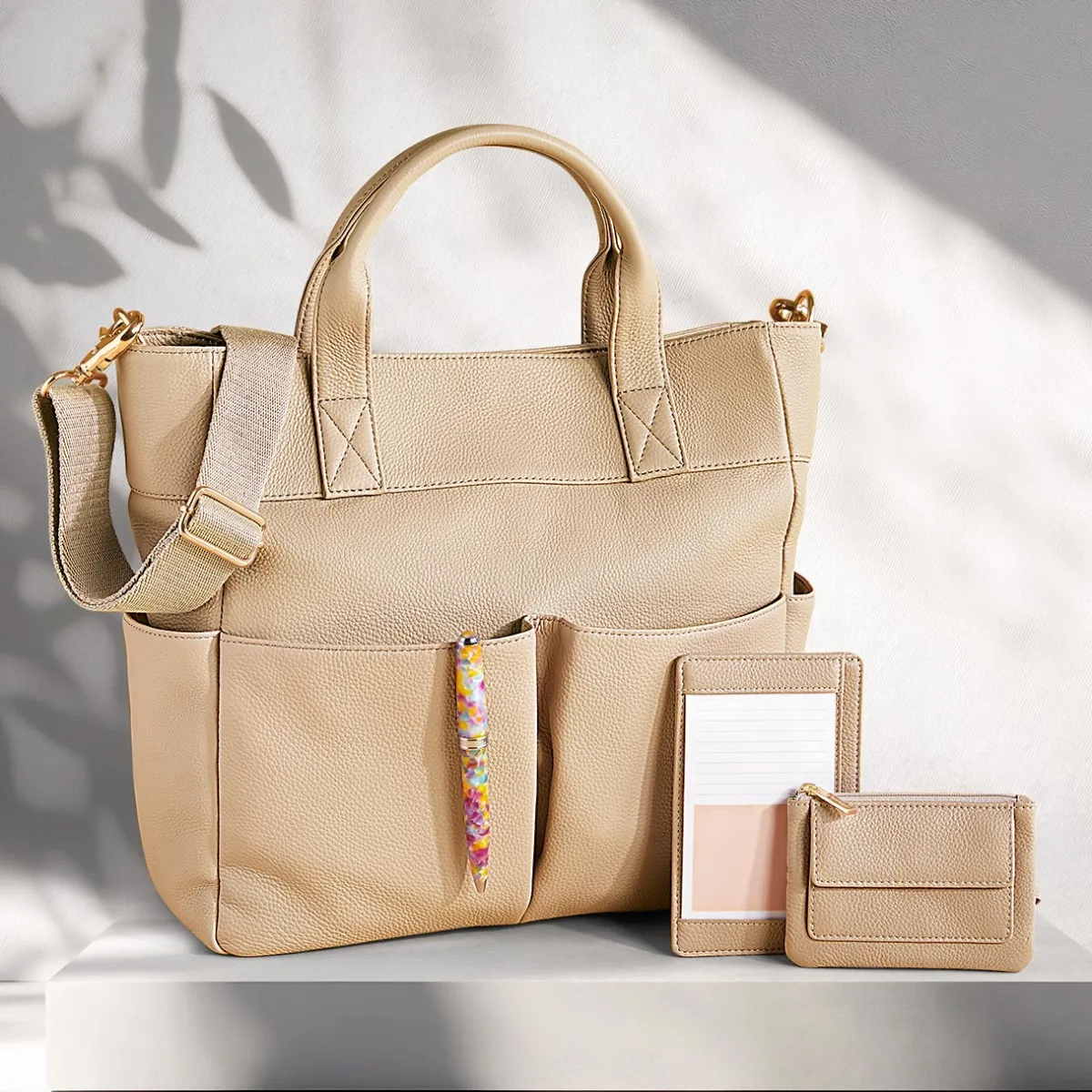 Levenger Handbags & Totes|Travel Bags & Accessories*Whisper of Watercolor Deluxe Bundle