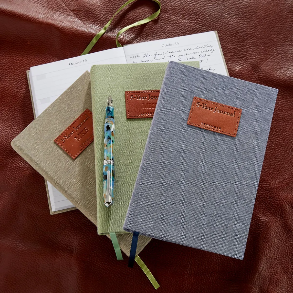 Levenger Journals & Notebooks|1987 Collection*5-Year Journal